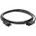 Kopp Verbindungsleitung kompatibel GST-Stecksystem St/Bu, 1,5mm², 3m, schwarz