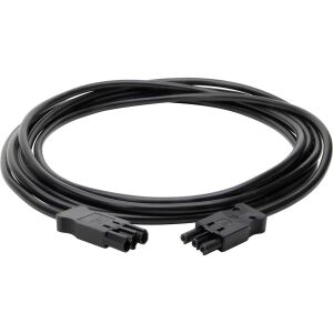 Kopp Verbindungsleitung kompatibel GST-Stecksystem St/Bu, 1,5mm², 5m, schwarz