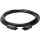 Kopp Verbindungsleitung kompatibel GST-Stecksystem St/Bu, 1,5mm², 5m, schwarz
