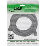 InLine HDMI High Speed Kabel mit Ethernet, gewinkelt, schwarz, 15 m