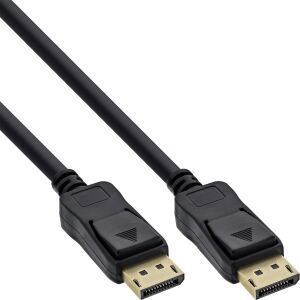 InLine DisplayPort Kabel, schwarz, vergoldete Kontakte, 2m