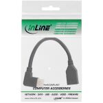 InLine DisplayPort 1.4 Adapterkabel ST/BU, 8K4K, links gewinkelt