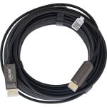 InLine DisplayPort zu HDMI AOC Konverter Kabel, 4K/60Hz, schwarz, 25m