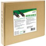 InLine DisplayPort zu HDMI AOC Konverter Kabel, 4K/60Hz, schwarz, 25m