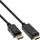 InLine DisplayPort zu HDMI Konverter Kabel, 4K/60Hz, schwarz, 3m