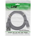 InLine DisplayPort zu HDMI Konverter Kabel, 4K/60Hz, schwarz, 5m