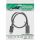InLine DisplayPort zu HDMI Konverter Kabel, 4K/60Hz, schwarz, 0,5m