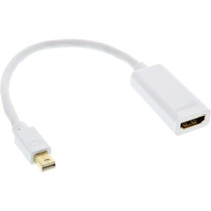 InLine Mini DisplayPort HDMI Adapterkabel mit Audio, 4K/30Hz