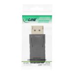 InLine DisplayPort Adapter, DisplayPort Stecker auf mini DisplayPort Buchse, 4K