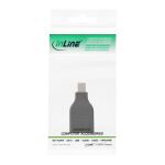 InLine DisplayPort Adapter, mini DisplayPort Stecker auf DisplayPort Buchse, 4K