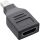 InLine DisplayPort Konverter, mini DisplayPort Stecker auf HDMI Buchse, FullHD