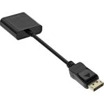 InLine Basic DisplayPort zu VGA Adapterkabel, schwarz, 0,15m