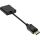 InLine Basic DisplayPort zu VGA Adapterkabel, schwarz, 0,15m