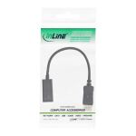 InLine DisplayPort zu HDMI Adapterkabel mit Audio, DisplayPort St auf HDMI Bu