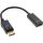 InLine DisplayPort zu HDMI Adapterkabel mit Audio, DisplayPort St auf HDMI Bu