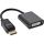 InLine DisplayPort Adapterkabel, DisplayPort Stecker auf DVI-D 24+5 Buchse