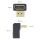 InLine DisplayPort Adapter, DisplayPort Stecker / Buchse, nach unten gewinkelt
