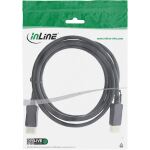 InLine DisplayPort 1.4 Kabel, 8K, schwarz, vergoldete Kontakte, 5m