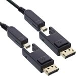 InLine DisplayPort 1.4 AOC Kabel, 8K4K, DisplayPort Stecker abnehmbar, 15m