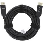 InLine DisplayPort 2.1 AOC Kabel, UHBR 13.5, optisch, aktiv, schwarz, 50m