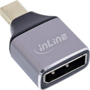 InLine DisplayPort 1.4 Adapter, DisplayPort Buchse / Mini Displayport Stecker
