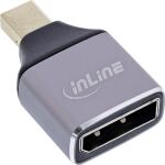InLine DisplayPort 1.4 Adapter, DisplayPort Buchse / Mini Displayport Stecker