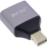 InLine DisplayPort 1.4 Adapter, DisplayPort Buchse / Mini Displayport Stecker