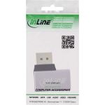 InLine DisplayPort 1.4 Adapter, DisplayPort Stecker /Buchse, 90° rechts, 8K