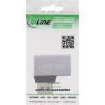 InLine DisplayPort 1.4 Adapter, DisplayPort Stecker / Buchse, 90° links, 8K