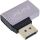 InLine DisplayPort 1.4 Adapter, DisplayPort Stecker / Buchse, 90° links, 8K