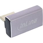 InLine DisplayPort 1.4 Adapter, DisplayPort St/ Bu, 90° vertikal rechts, 8K