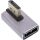 InLine DisplayPort 1.4 Adapter, DisplayPort St/ Bu, 90° vertikal rechts, 8K