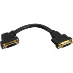 InLine DVI-I Adapterkabel, 24+5 Buchse/Buchse, zum Einbau, vergoldete Kontakte