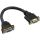 InLine VGA Adapterkabel, 15pol VGA BU/BU, zum Einbau, vergoldete Kont., 0,2m