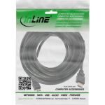 InLine HDMI Mini auf HDMI Kabel, vergoldete Kontakte, schwarz, 10 m