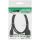InLine HDMI Superslim Kabel A an C, HS mit Eth., Premium, schwarz / gold, 1m