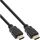 InLine HDMI-High Speed Kabel mit Ethernet, Premium, 4K2K, ST/ST, schwarz, 2m