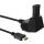 InLine HDMI-HS Verl. m. Standfuß, m. Eth., 4K2K, ST / BU, schwarz / gold, 1m
