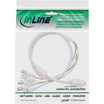 InLine VGA BNC Kabel, 5x BNC Stecker an 15pol HD Stecker, 5m