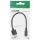 InLine HDMI Superslim Kabel A an D, HS mit Eth., Premium, schwarz / gold, 0,5m
