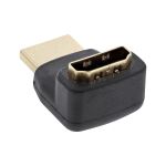 InLine HDMI Adapter, Stecker / Buchse, gewinkelt oben, vergoldete Kontakte 4K2K