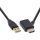 InLine HDMI Adapter Stecker/Buchse mit USB-Power Einspeisung, 0,5m