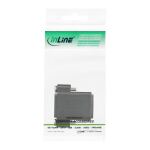 InLine HDMI Adapter zum Einbau mit Gewinde, A Buchse/Buchse,vergoldete Kontakte
