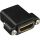 InLine HDMI Adapter zum Einbau mit Gewinde, A Buchse/Buchse,vergoldete Kontakte