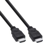InLine HDMI Kabel, HDMI-High Speed, Stecker / Stecker, schwarz, 7,5m