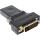 InLine HDMI-DVI Adapter, HDMI Buchse auf DVI Stecker, flexibler Winkel, 4K2K