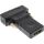 InLine HDMI-DVI Adapter, HDMI Buchse auf DVI Stecker, flexibler Winkel, 4K2K
