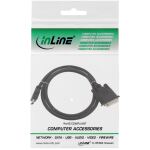 InLine HDMI-DVI Adapterkabel, HDMI Stecker auf DVI 18+1 Stecker, 1,5m