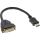 InLine HDMI-DVI Adapterkabel, HDMI Stecker auf DVI Buchse, 0,2m
