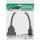 InLine HDMI-DVI Adapterkabel, HDMI Stecker auf DVI Buchse, 0,2m